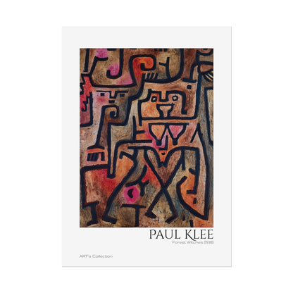 Forest Witches (1938)  by Paul Klee / Affiche imprimée - Série ART's Collection