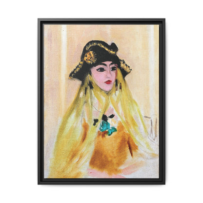 Ancilla (1921) by Henri Matisse / Toile encadrée sur caisse américaine