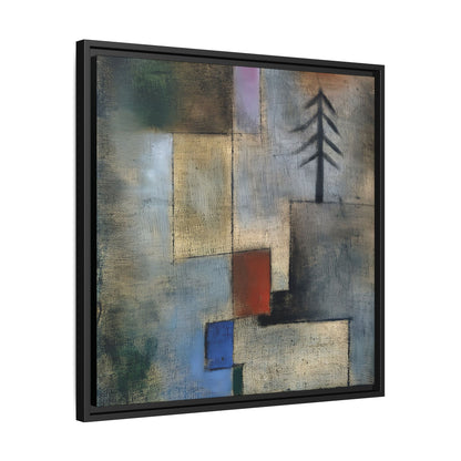 Small Picture of Fir Trees (1922) by Paul Klee / Toile encadrée sur caisse américaine