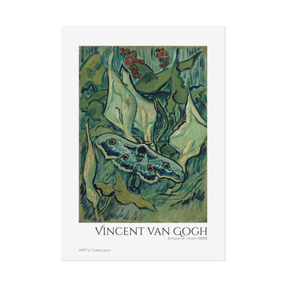 Emperor moth (1889) by Vincent van Gogh / Affiche imprimée - Série ART's Collection
