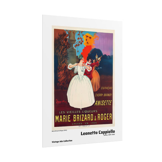 Marie Brizard & Roger (1912) by Leonetto Cappiello / Affiche imprimée - Série Vintage Ads Collection