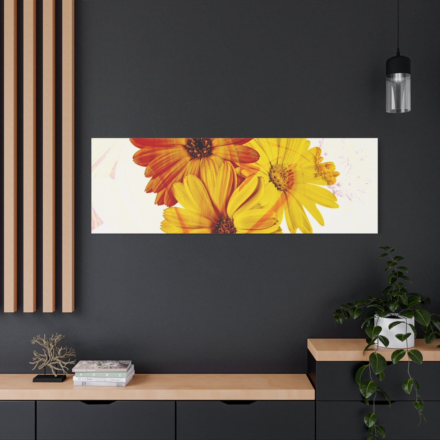 Collection Signature "FLORAL Numéro 13" sur Toile Fine Art sur Toile / Epaisseur 3,2cm - 1'25 po