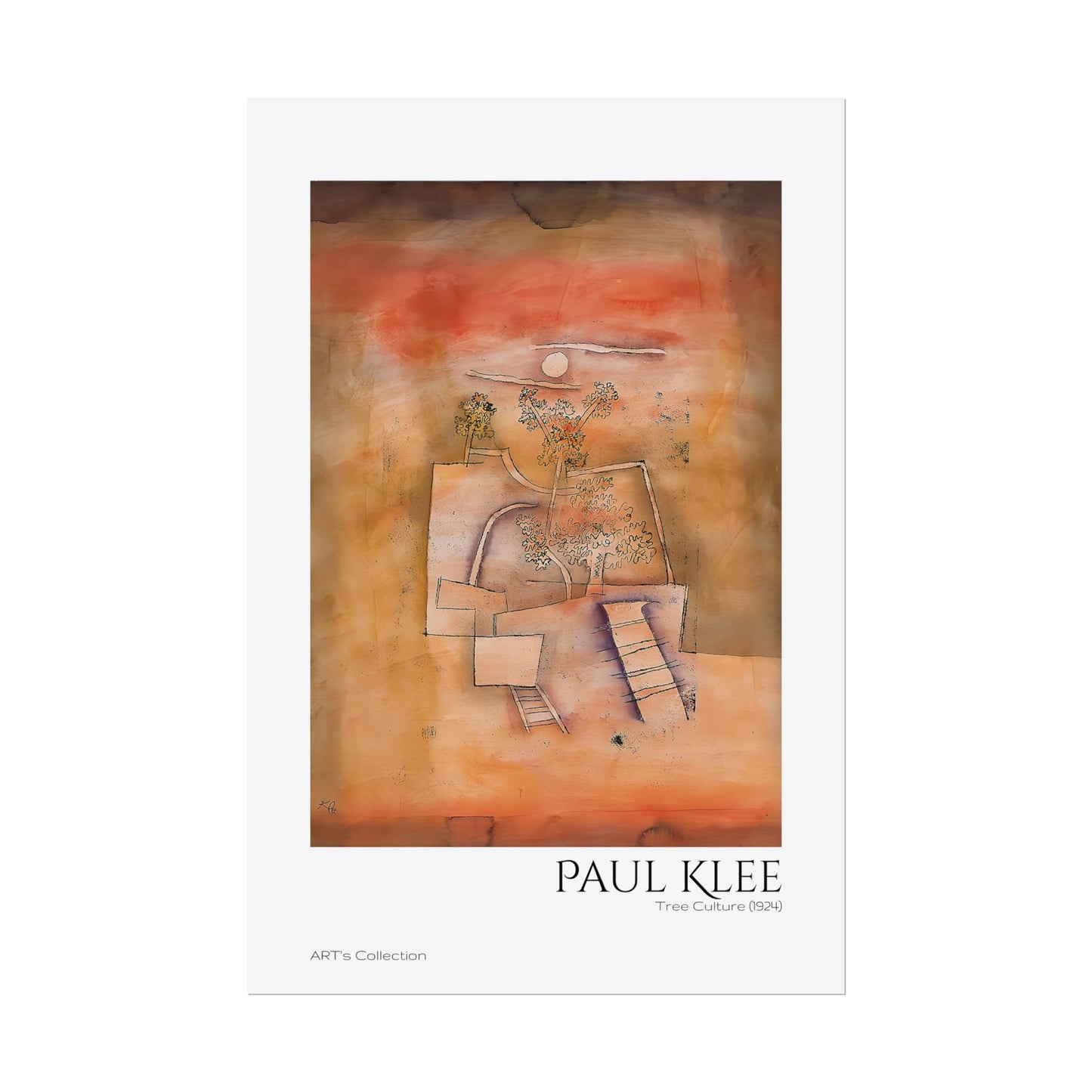 Tree Culture (1924) by Paul Klee / Affiche imprimée - Série ART's Collection