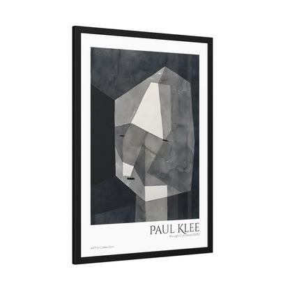 Rough-Cut Head (1935)  by Paul Klee / Affiche Encadrée série ART's Collection