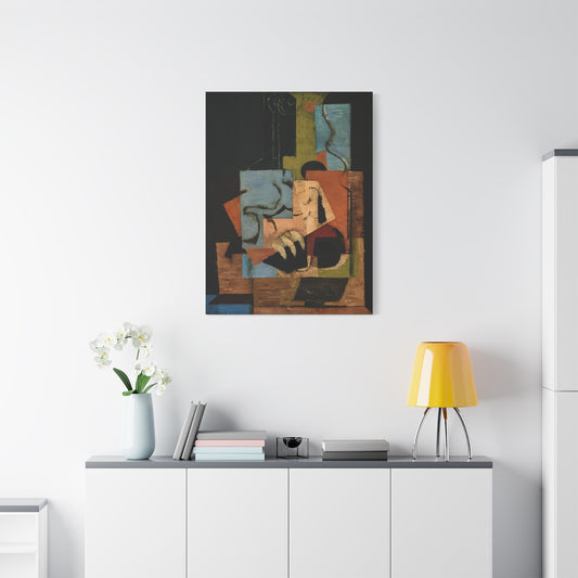 Composition (1919) by Louis Marcoussis  / Reproduction Fine Art sur Toile /  Epaisseur 3.2 cm - 1.25 inch