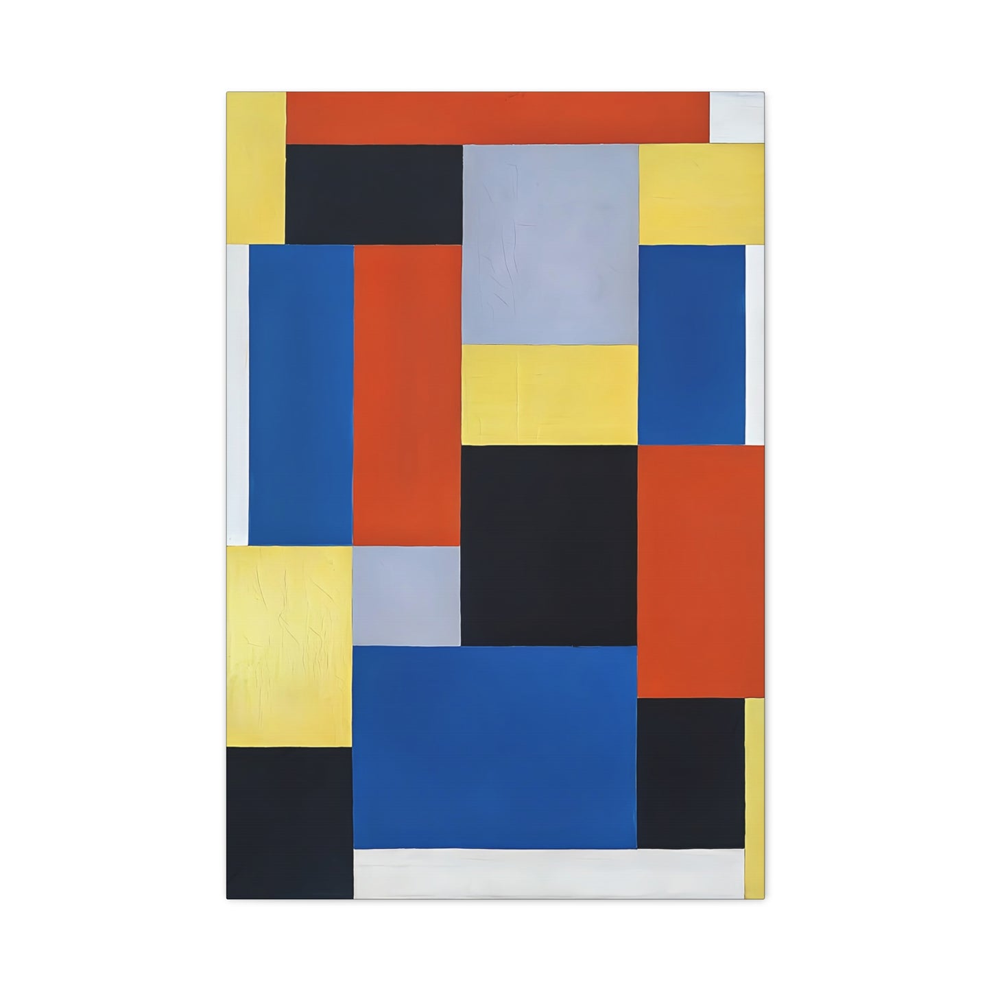 Composition XX (1920) by Theo van Doesburg  / Reproduction Fine Art sur Toile / Epaisseur 3.2 cm - 1.25 inch