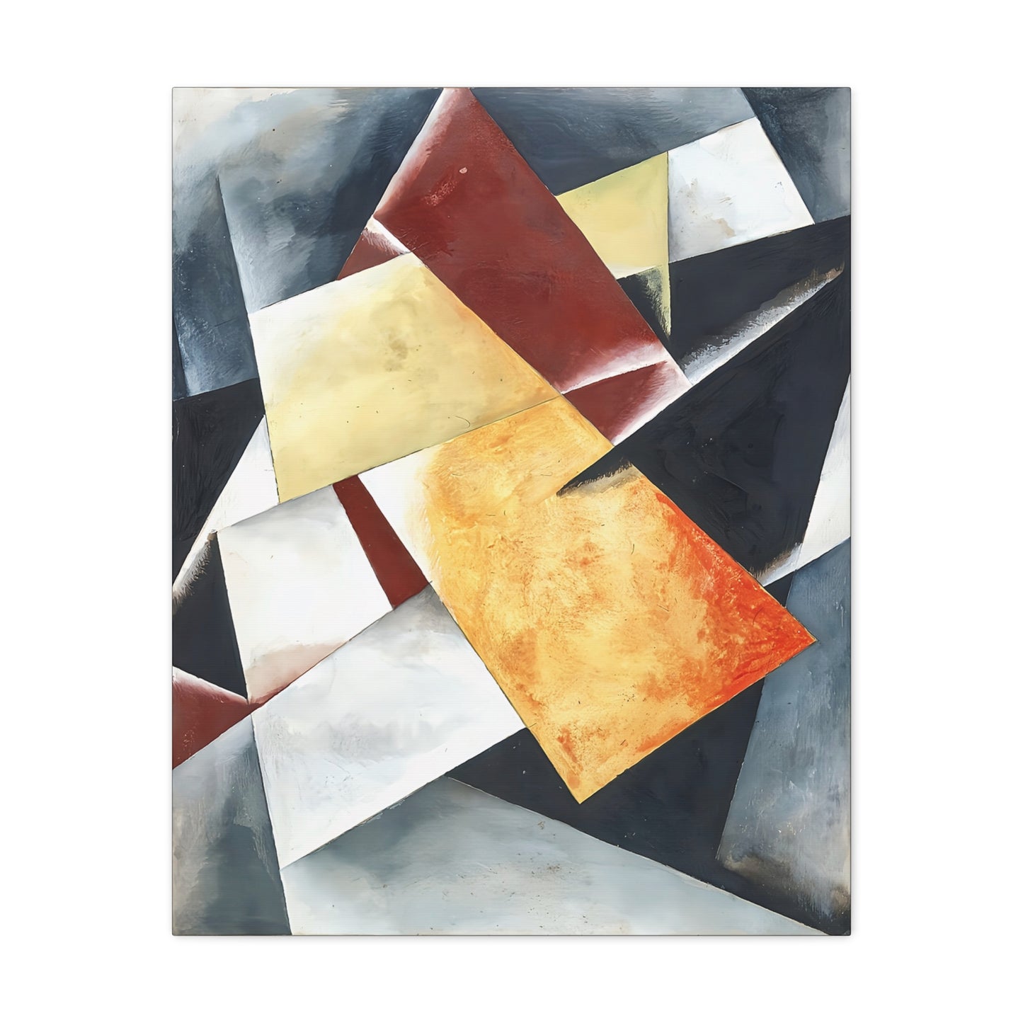 Painterly Architectonic (1919) by Lyubov Popova  / Reproduction Fine Art sur Toile /  Epaisseur 3.2 cm - 1.25 inch