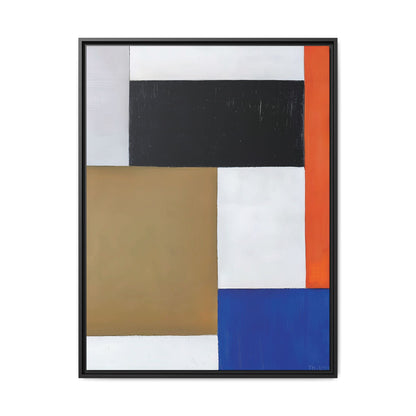 Composition (1923-1924) by Theo van Doesburg  / Toile encadrée sur caisse américaine