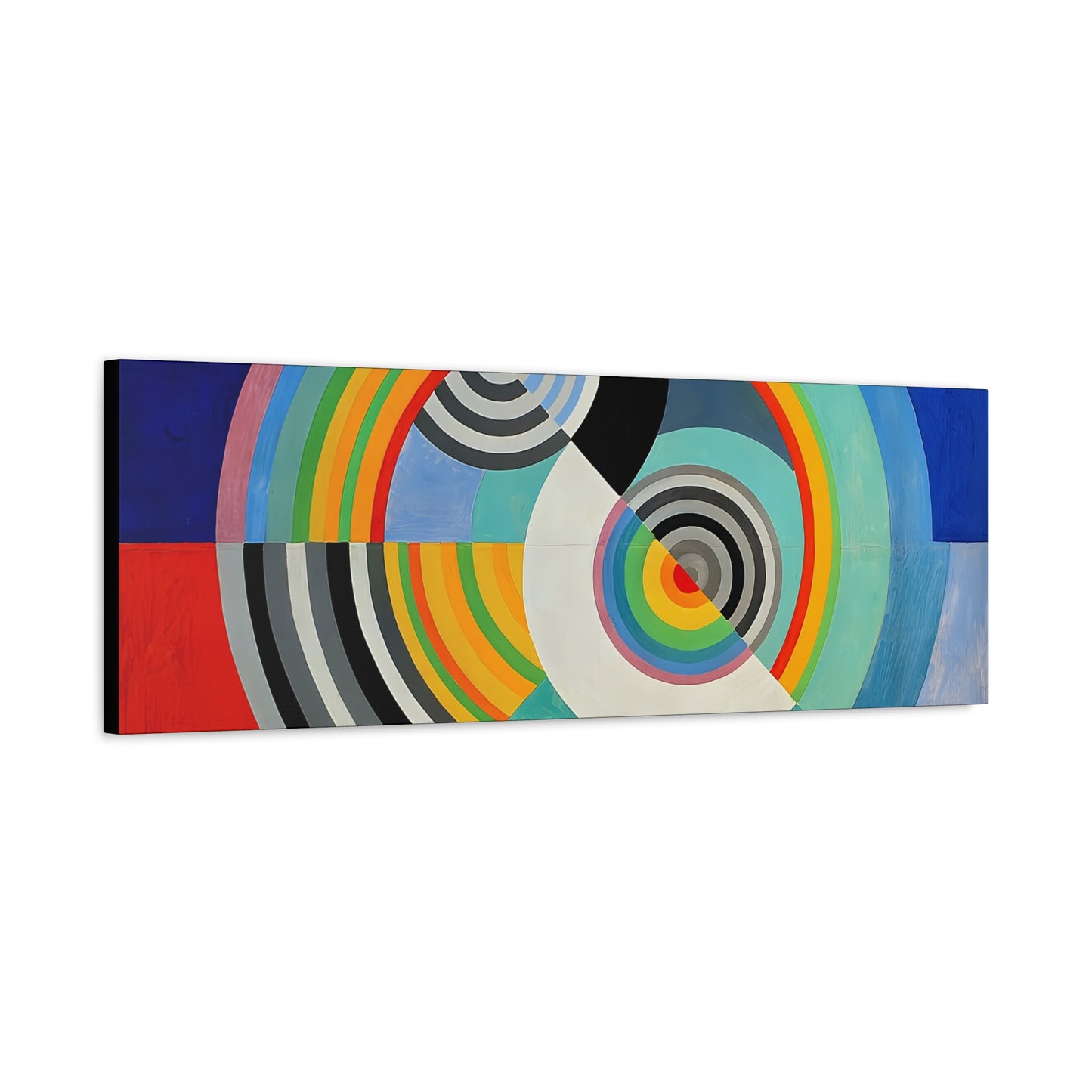 Rythme numéro 3 (1938) by Robert Delaunay / Reproduction Fine Art sur Toile / Epaisseur 3,2cm - 1'25 po