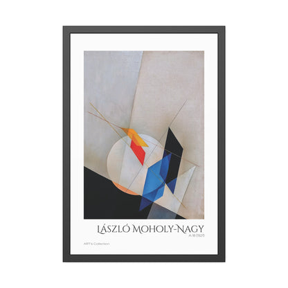 A 18 (1927) by László Moholy-Nagy  / Affiche Encadrée série ART's Collection
