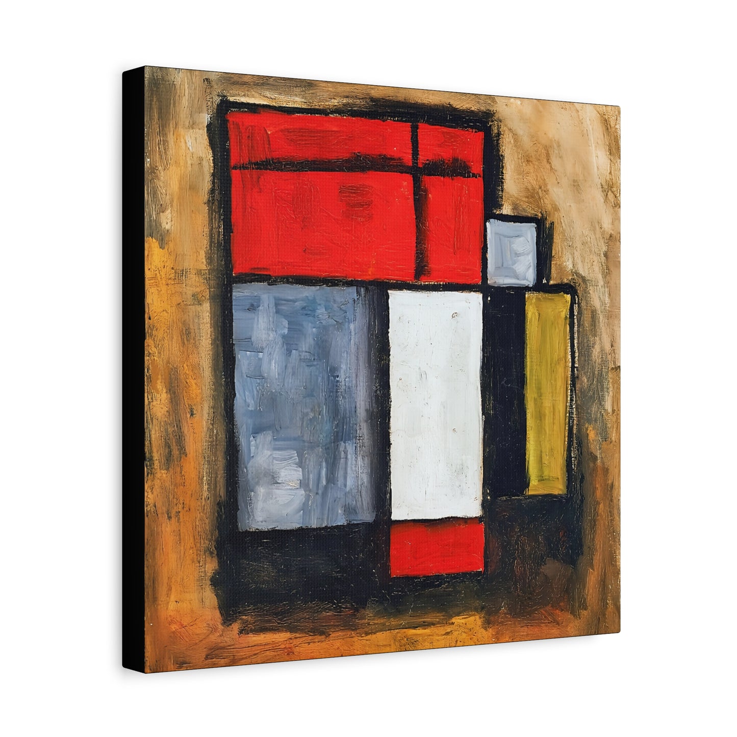 Formas abstractas (1929) by Joaquín Torres-García / Reproduction Fine Art sur Toile /  Epaisseur 3.2 cm - 1.25 inch