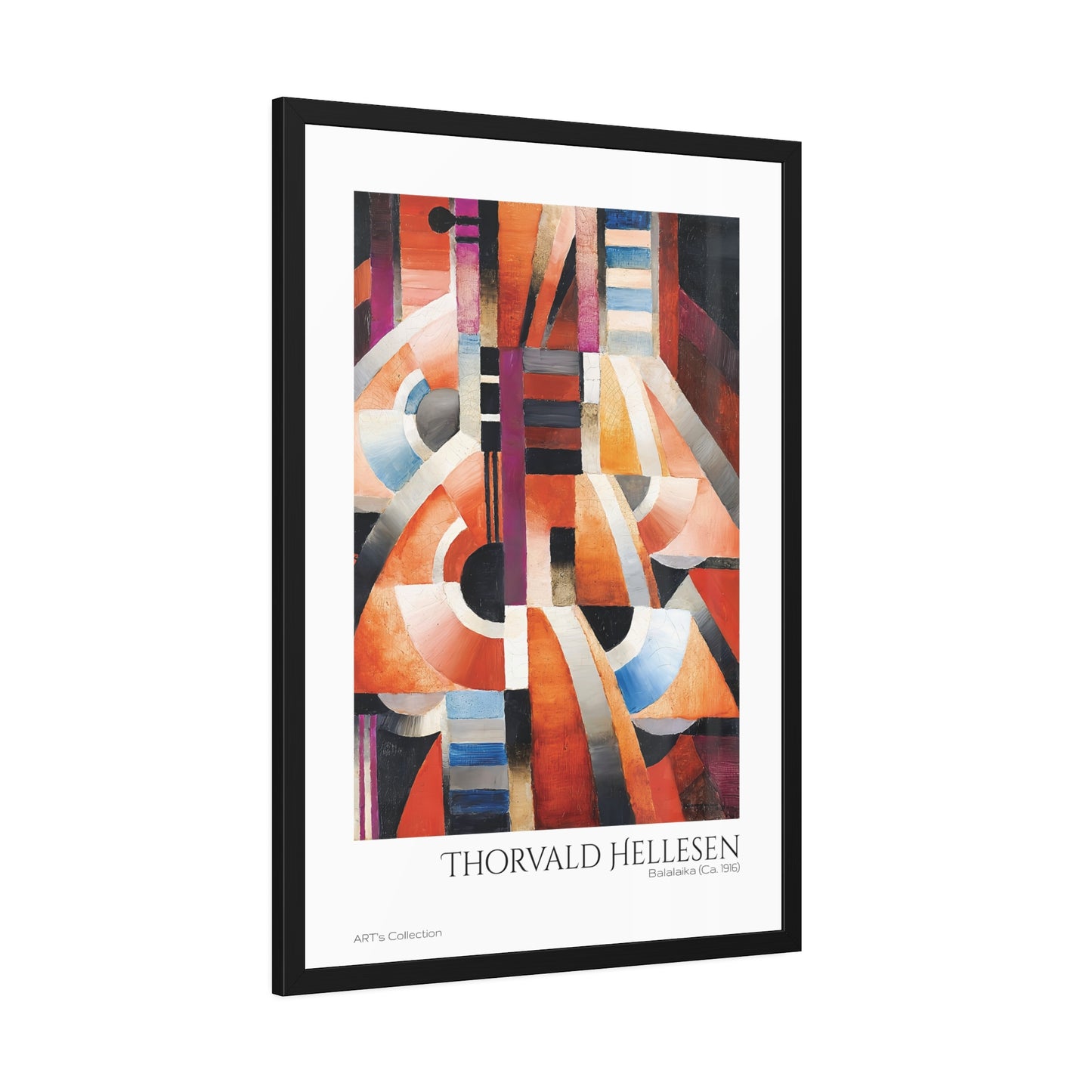 Balalaika (Ca. 1916) by Thorvald Hellesen  / Affiche Encadrée série ART's Collection