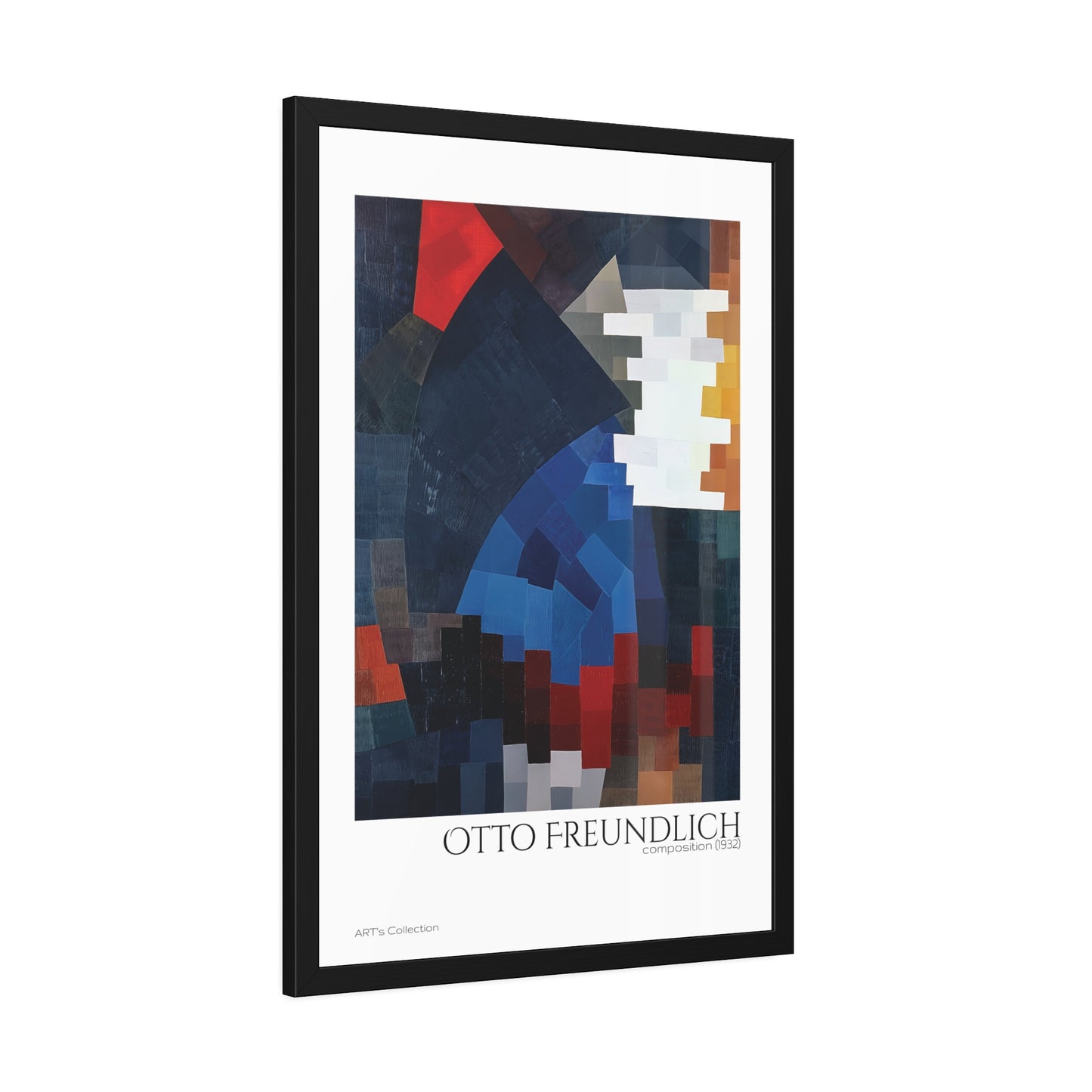 Composition (1932) by Otto Freundlich  / Affiche Encadrée série ART's Collection