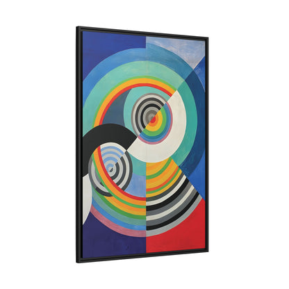 Rythme Numéro 3 (1938)  by Robert Delaunay  / Toile encadrée sur caisse américaine