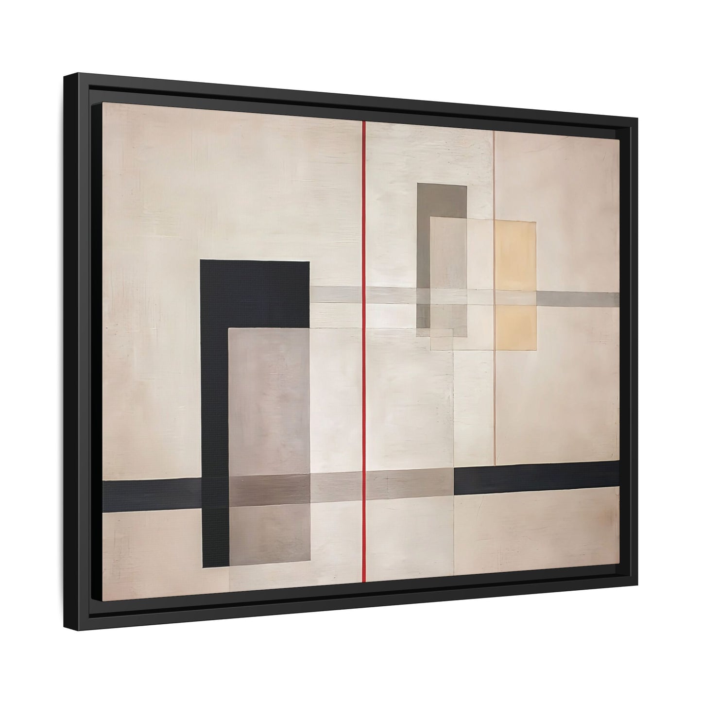 K VII (1922) by László Moholy-Nagy  / Toile encadrée sur caisse américaine
