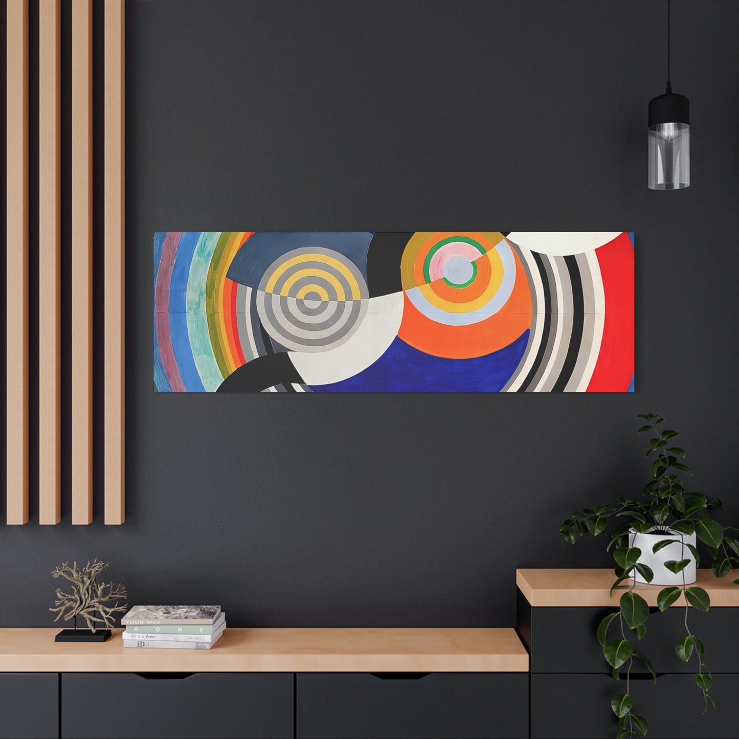 Rythme numéro 2 (1938)  by Robert Delaunay / Reproduction Fine Art sur Toile / Epaisseur 3,2cm - 1'25 po