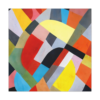 Composition Abstraite (1936-38)  by Otto Freundlich  / Reproduction Fine Art sur Toile /  Epaisseur 3.2 cm - 1.25 inch