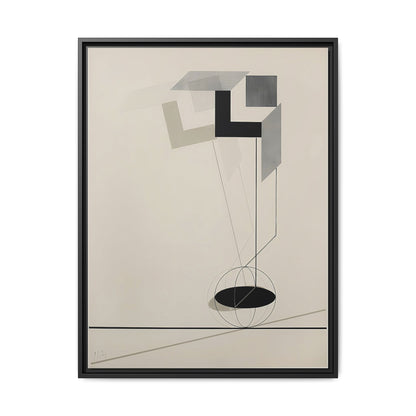 Kestnermappe Proun, Rob. Levnis and Chapman GmbH Hannover #2 (1923) by El Lissitzky / Toile encadrée sur caisse américaine