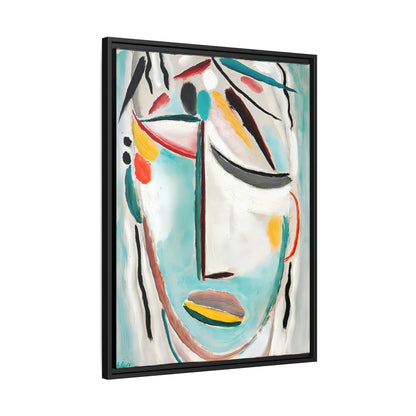 Saviour's face Martyr (1919) by Alexej von Jawlensky  / Toile encadrée sur caisse américaine