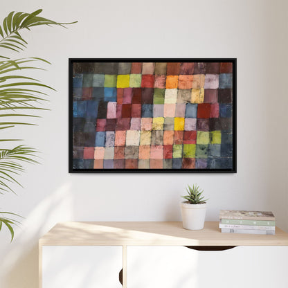 Ancient Sound (1925) by Paul Klee  / Toile encadrée sur caisse américaine