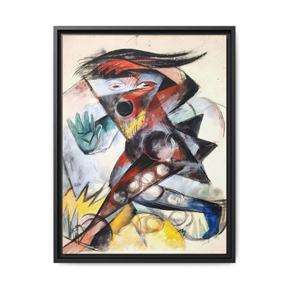 Caliban (1914) by Franz Marc / Toile encadrée sur caisse américaine