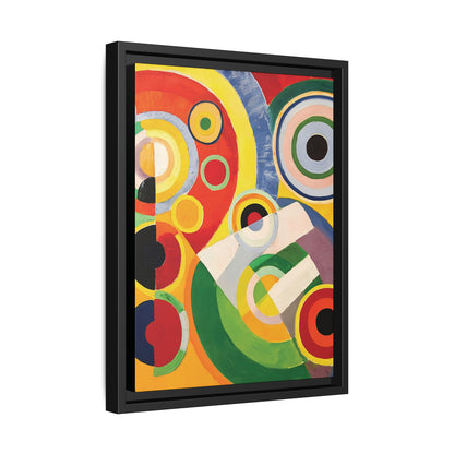 Rythme, Joie de vivre (1930) by Robert Delaunay  / Toile encadrée sur caisse américaine
