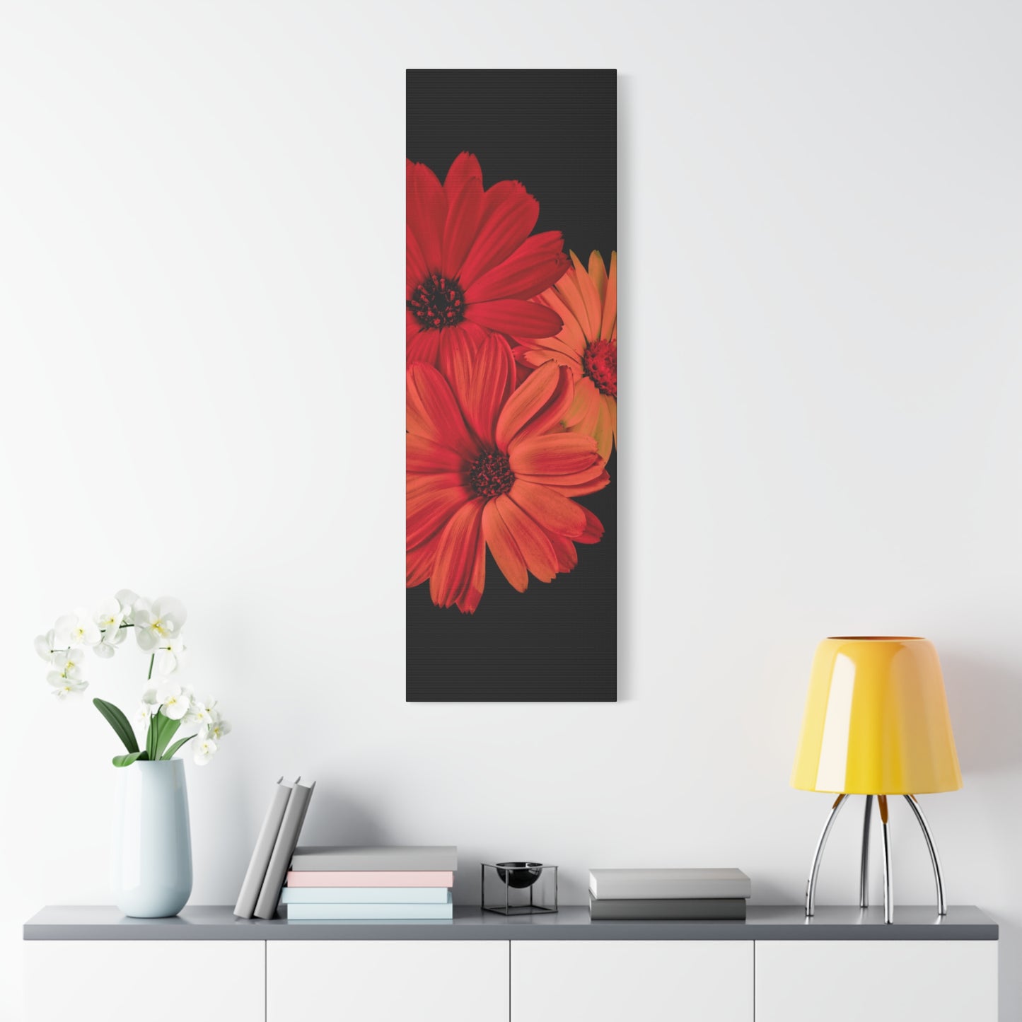 Collection Signature "FLORAL Numéro 1" sur Toile Fine Art sur Toile / Epaisseur 3,2cm - 1'25 po