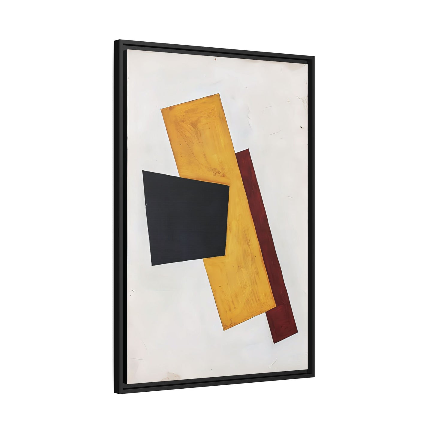 Composition (1917) by Lyubov Popova / Toile encadrée sur caisse américaine