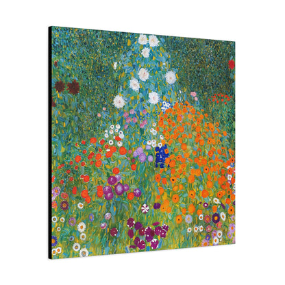 Cottage Garden (1905-1907) by Gustav Klimt / Reproduction Fine Art sur Toile / Flanc Large Epaisseur 3.2 cm - 1.25 inch