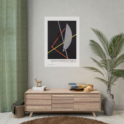 E IV, Konstruktion VII (ca 1922) by László Moholy-Nagy / Affiche imprimée - Série ART's Collection