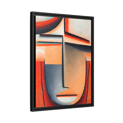 Abstract Head -Tragic (1928) by Alexej von Jawlensky  / Toile encadrée sur caisse américaine