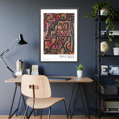 Forest Witches (1938) by Paul Klee / Affiche Encadrée série ART's Collection