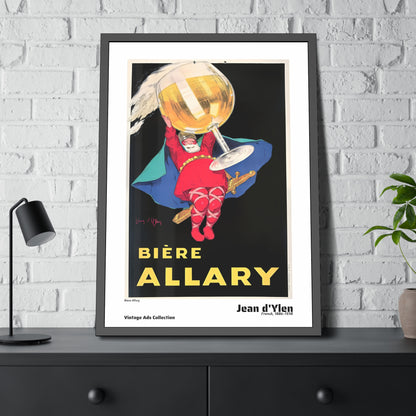 Biere Allary by Jean d'Ylen / Affiche Encadrée Série Vintage Ads Collection