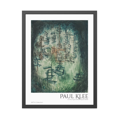 Lichtung E (Clearing E) (1930)  by Paul Klee / Affiche Encadrée série ART's Collection