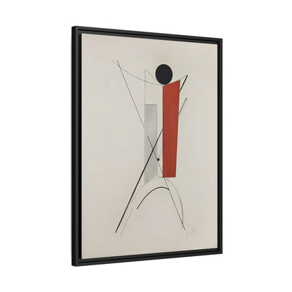 Kestnermappe Proun, Rob. Levnis and Chapman GmbH Hannover #3 (1923) by El Lissitzky / Toile encadrée sur caisse américaine