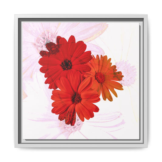 Collection Signature "FLORAL Numéro 20" sur Toile encadrée avec caisse américaine