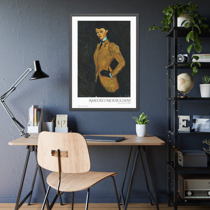 The Amazon (1909) by Amedeo Modigliani  / Affiche Encadrée série ART's Collection