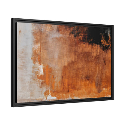 Tableau Contemporain Maize "Série Sign Collections" / Toile encadrée sur caisse américaine