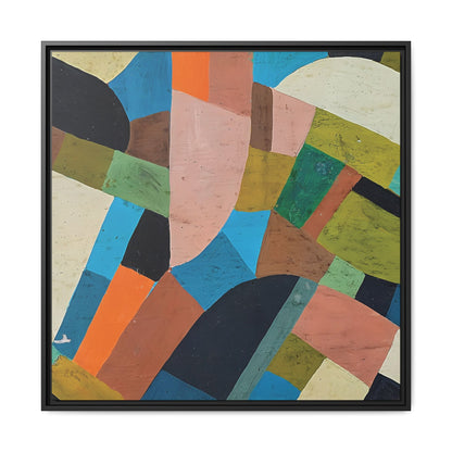 Petite Composition (Circa 1937)  by Otto Freundlich / Toile encadrée sur caisse américaine