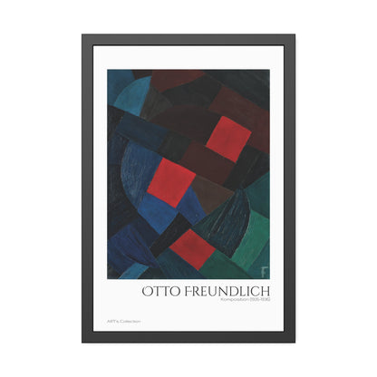 Komposition (1935-1936) by Otto Freundlich  / Affiche Encadrée série ART's Collection