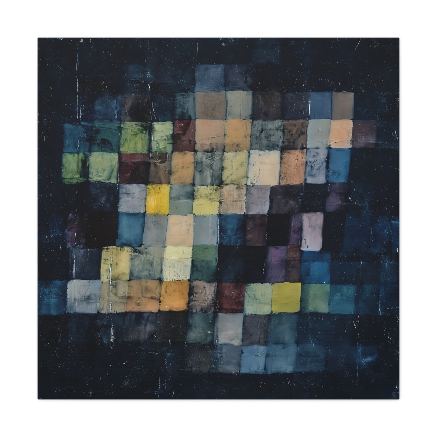 Old sound (1925) by Paul Klee   / Reproduction Fine Art sur Toile / Epaisseur 3,2cm - 1'25 po