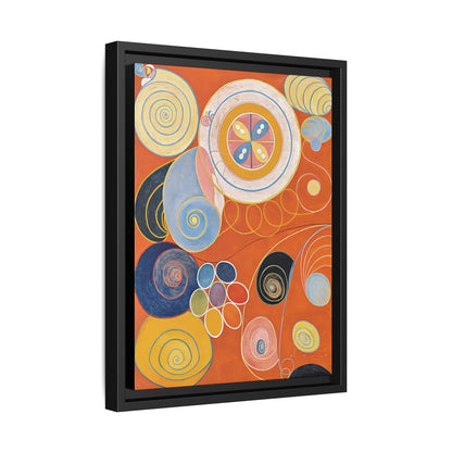 Group IV, No. 3. The Ten Largest, Youth (1907 by Hilma af Klint   / Toile encadrée sur caisse américaine
