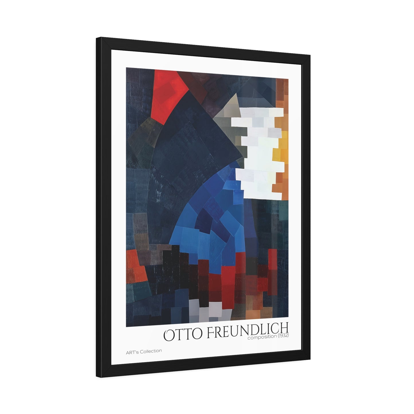 Composition (1932) by Otto Freundlich  / Affiche Encadrée série ART's Collection