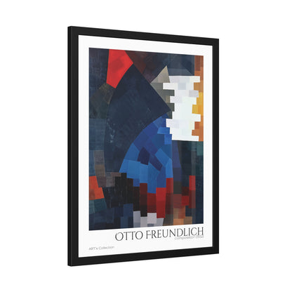 Composition (1932) by Otto Freundlich  / Affiche Encadrée série ART's Collection