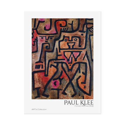 Forest Witches (1938)  by Paul Klee / Affiche imprimée - Série ART's Collection