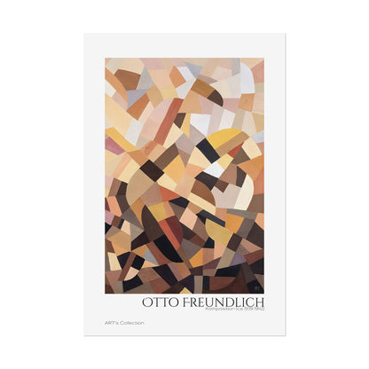 Komposition (ca 1939-1942) by Otto Freundlich / Affiche imprimée - Série ART's Collection