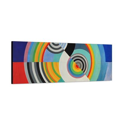 Rythme numéro 3 (1938) by Robert Delaunay / Reproduction Fine Art sur Toile / Epaisseur 3,2cm - 1'25 po