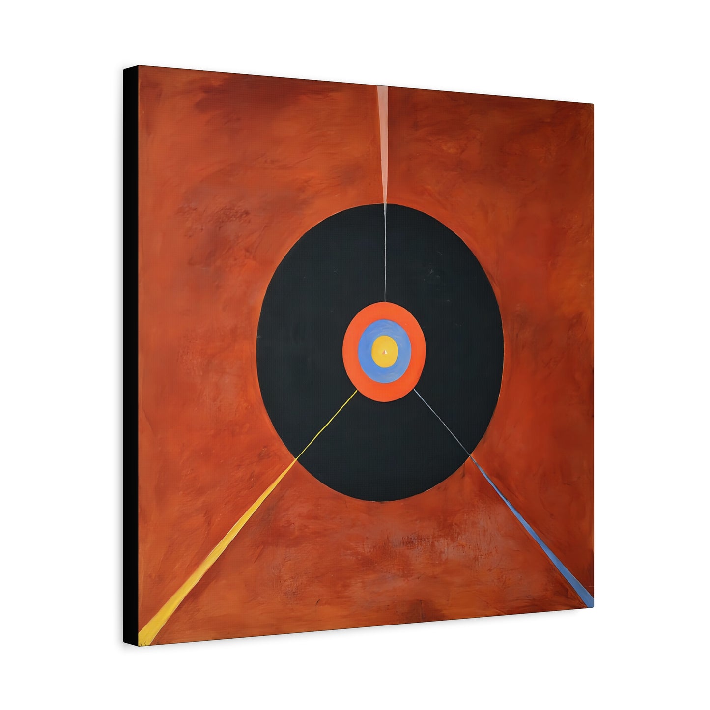 The Swan, No. 18 (1914 -1915) by  Hilma af Klint / Reproduction Fine Art sur Toile / Large Epaisseur 3.2 cm - 1.25 inch
