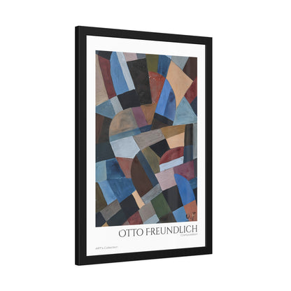 Composition by Otto Freundlich  / Affiche Encadrée série ART's Collection