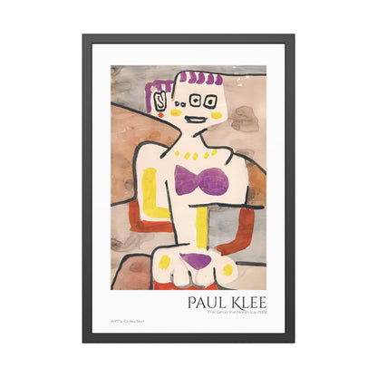 The Girl in the North (ca. 1939)  by Paul Klee / Affiche Encadrée série ART's Collection